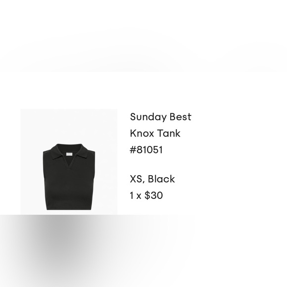 Sunday best “Knox tank” - Picture 4 of 4